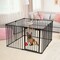 Steel Foldable Kid's Safe Play Yard Gate with Adjustable Panels